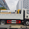 Howo 4x2 6 rodas de 4 tons de caminhão de despejo