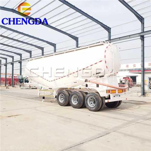 Used Dry Bulk 30cbm Cement Semi Trailer