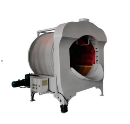 Drum sand spraying machine