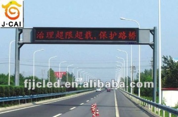 traffic led display single color color