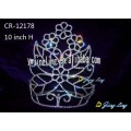 10 Inch Flower Beauty Pageant Crown