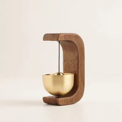 Crisp Sound Therapy Japanese Copper Doorbell Small Beech Wind Chime