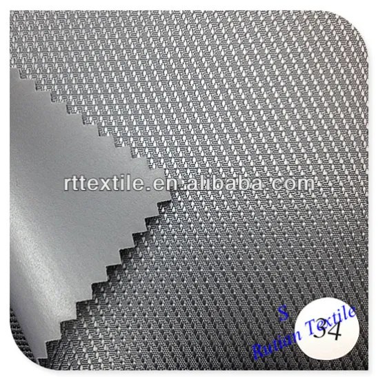 Polyester FDY 420D Dot twill jacquard oxford TPE fabric