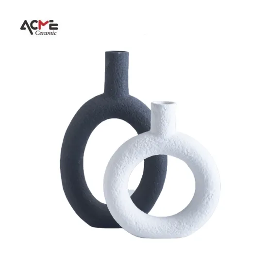 Colorful Porcelain Tabletop Vase: A Stylish Home and Event Decoration