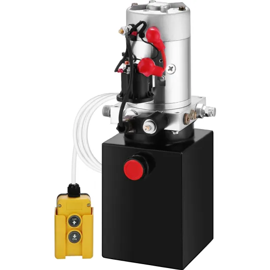 Hydraulic Pump Dump Truck Hydraulic Pump Hydraulic Power Unit 4 Quart Hydraulic Pump Dump Trailer 12V
