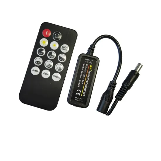 Mini RF 12V RGB LED Strip Controller with 6A Output and ROHS Certification