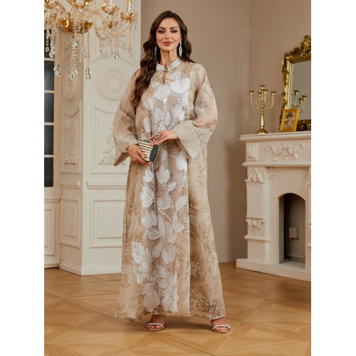 لباس گلدار Abaya Jalabiya برای زنان