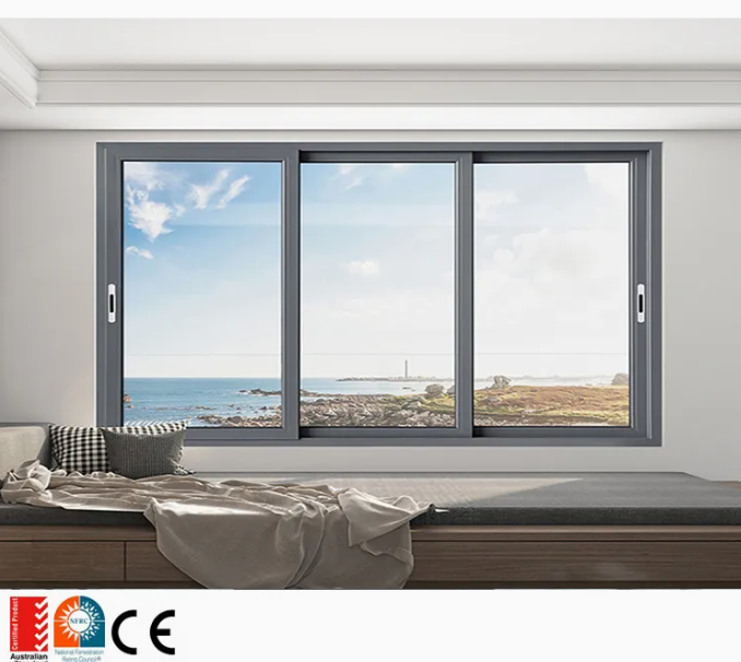 Aluminum sliding windows