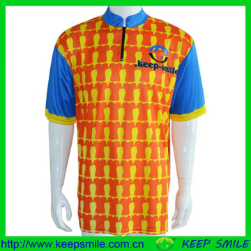Custom Sublimation Men's Bowling Shirts