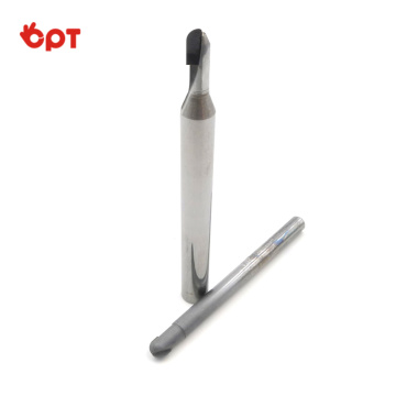 PCD flute ball nose chamfer end mill wood