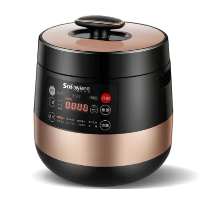 Electric pressure cooker with double gallbladder 5 litre home functional automatic rice cooker with intelligent gallbladder