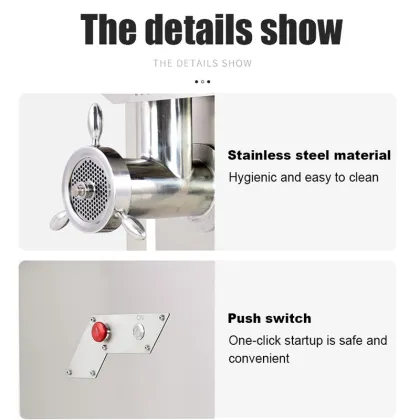 Giant Heavy Duty Moulinex Meat Grinder: Commercial Stainless Steel Machine Parts