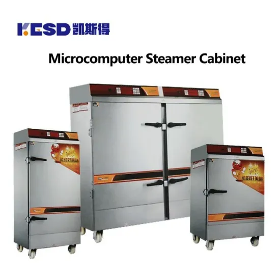 Electric Heating and Steam Functions Rice Corn Chinese Food Steamed Bun Steamer