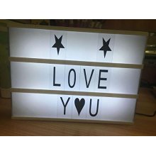 Cinema Light Box Surat tanda