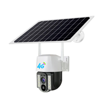 V380 Pro 1.5inch Solar PTZ Camera: Waterproof Wireless Outdoor Security Cam with TF Card & Cloud Storage