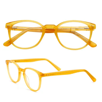 Charmant Clear Statement Acetate Glasses Frame