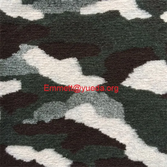 atrovirens coffee white colors camouflage designs knit cloth fabric for garment coat
