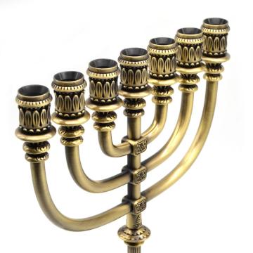 Copper Taper Candle Holders For Hanukkah