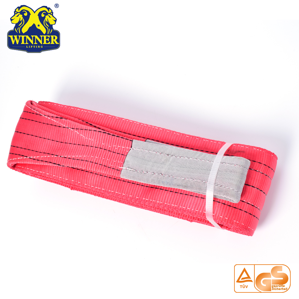 European Standards Wholesale Factory Polyester Flat Webbing Sling