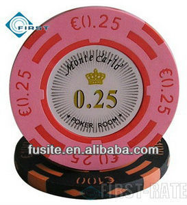 2-Tone Monte Carlo Clay Poker Chips