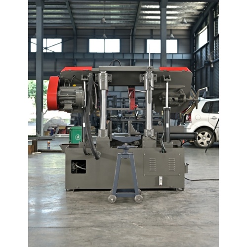 Máquina de serra automática de coluna dupla Banda horizontal SAW GB4240 SAW MACHINE PARA CORTE DE PEDRA E METAL