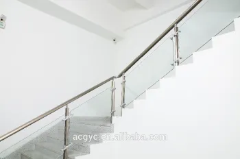 Price of aluminum exterior glass handrails with CE certificate