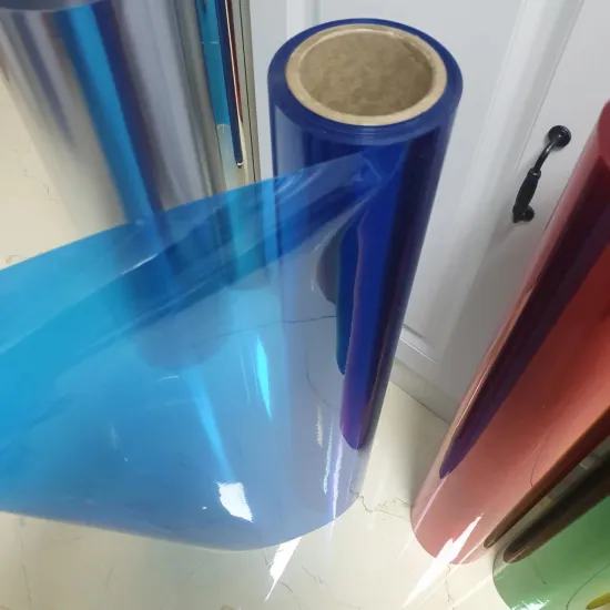 200 microns PVC sheets in various colors