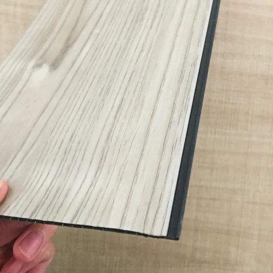Best price large quantity discount luxury vinyl /plastic/pvc click floor planks with fiberglass