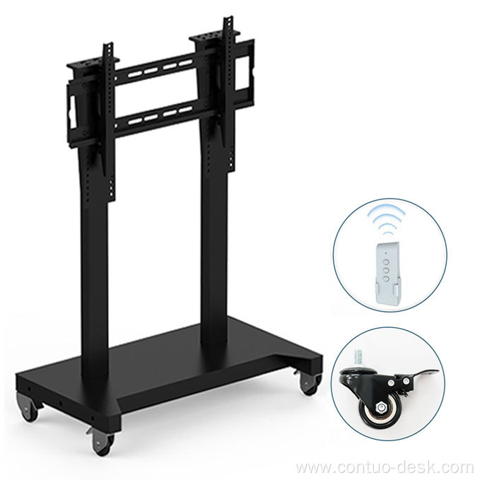 2024 Height Adjustable Big size full motion tv wall mount cabinet lifter electric stand up bed for TV