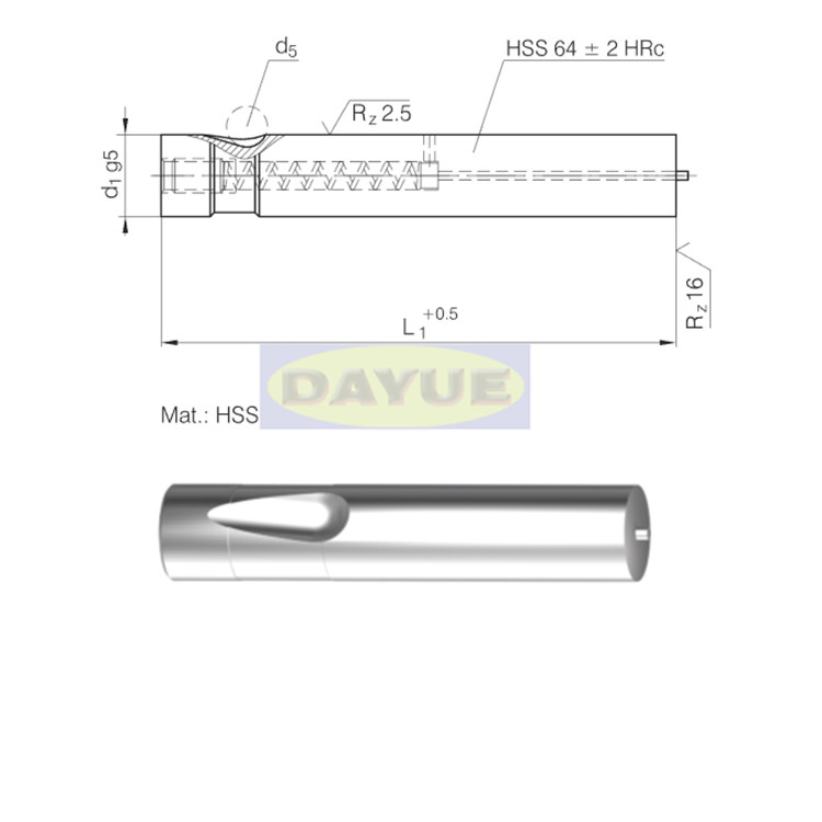 Custom ball lock punch for die press tooling manufacturers suppliers in China