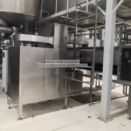 Korean Instant Noodle Making Machine: Save Palm Oil, Automatic Fried Noodles