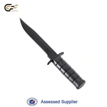 Mini all black self protect knife with sheath