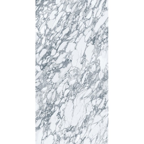 Bulgari White ตัวสีขาวขัดเงาแผ่นพื้นพอร์ซเลนหินเผา