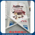 Tanda-tanda Bendera PVC Shop Sign Promotion