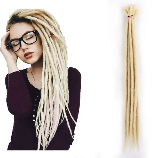 Answer Hot Selling Factory Price Dread Locks Crochet Braid Hair Faux Locs Synthetic Hair Extension for Women