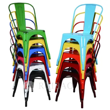Best Price Metal Frame Chair French Vintage Industrial Furniture