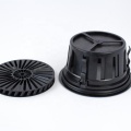 volume adjustable pc plastic circular floor swirl