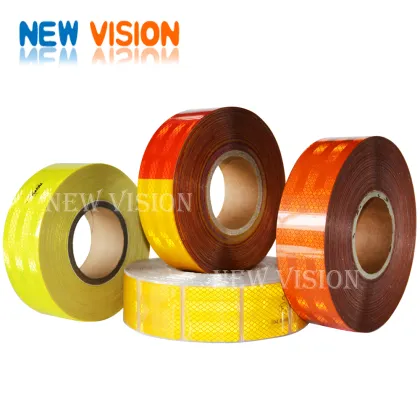 High Visibility Temporary Traffic Signs Pristmatic Grade Reflective Tape