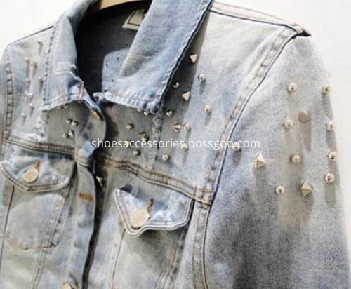 metal nailheads for clothing