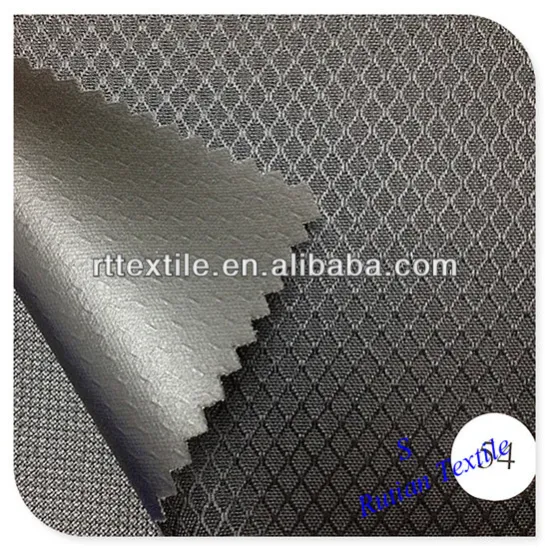 diamond jacquard 450D Polyester oxford DTY TPE oxford fabric for bag