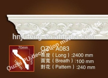 China factory Interior cornices PU crown molding