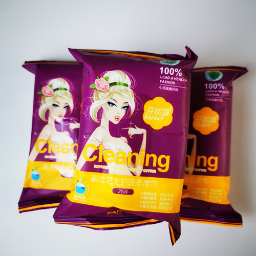 Lingettes nettoyantes démaquillantes OEM pour le visage