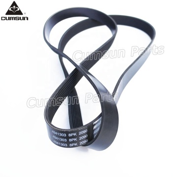 Replacement Rubber Belt for ISBE6.7, ISDE6.7, QSB6.7 Diesel Engine Drives