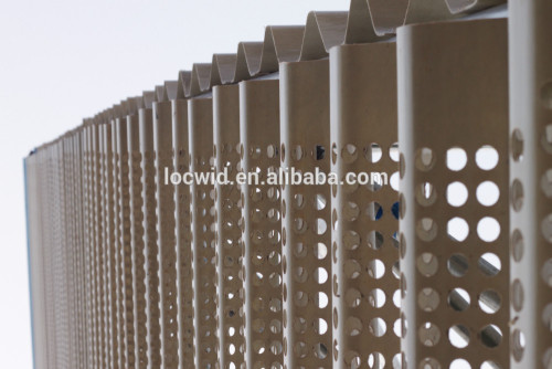 high way FRP perforated sheet wind dust mesh/wind proof netting