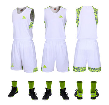 Wholesale youth latest basketball uniform jersey
