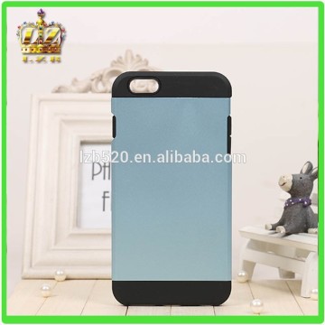 2014 LZB New arrival fashion PC+TPU phone case for Apple iphone 6+