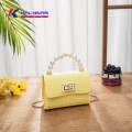 Mini -Gelee -Handtaschen Perlenmädchentaschen
