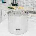 40QT Stainless Steel Tamale Steamer Pot