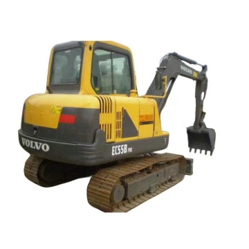 High Quality Used VOLVO EC55B 5.5 TON Mini Excavator for Sale
