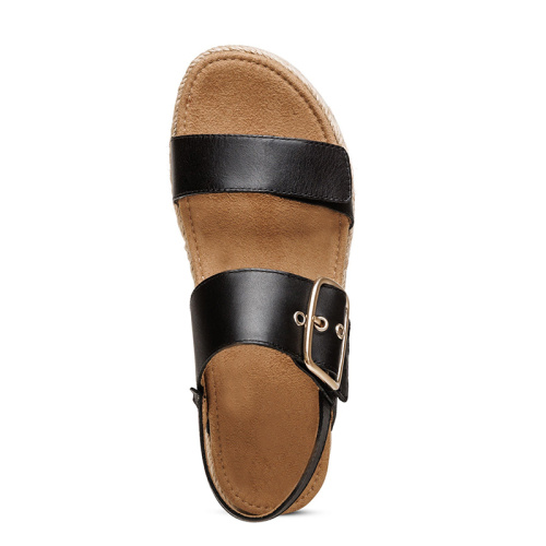 wide strap open toe sandals